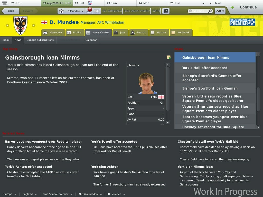 Football Manager 2010 - Imagen 20